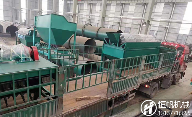 平頂山汝陽年產(chǎn)5千噸雞糞有機肥設(shè)備發(fā)貨(圖4) 平頂山有機肥設(shè)備